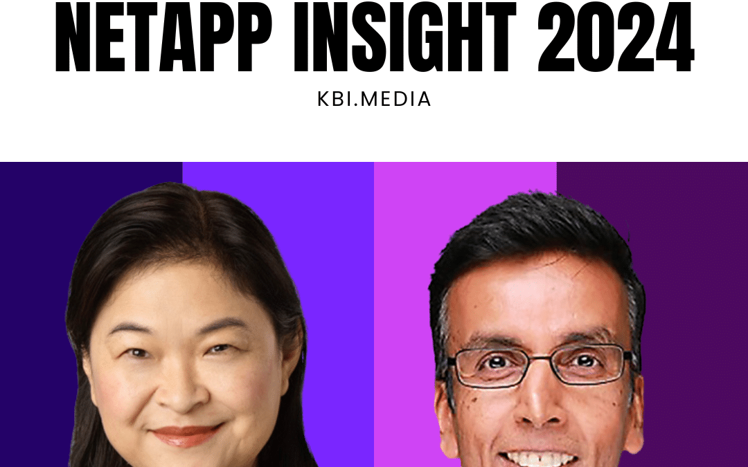 From NetApp INSIGHT – KB On The Go | Haiyan Song, Executive Vice President & General Manager, CloudOps and Sandeep Singh, Senior Vice President & General Manager, Enterprise Storage