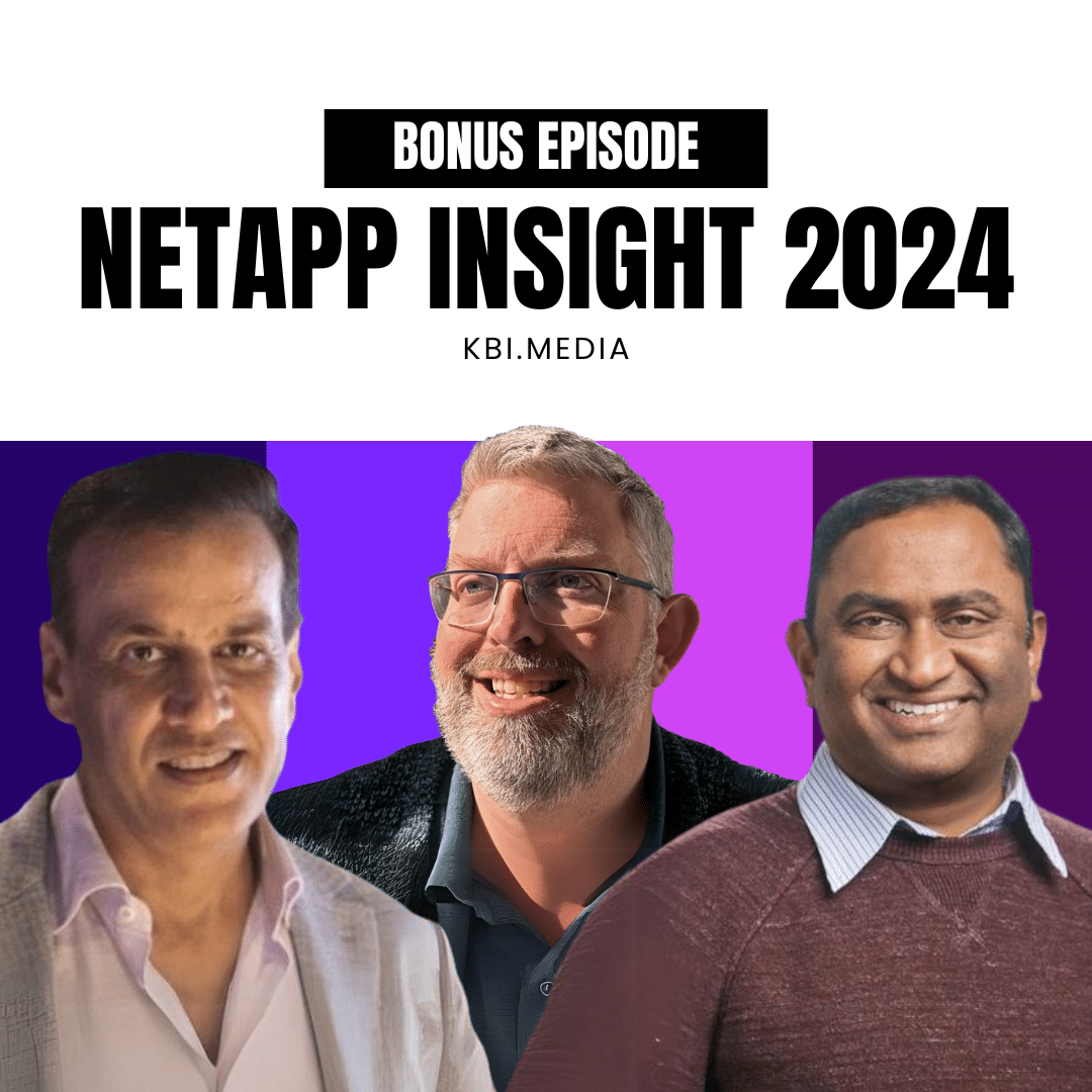 From NetApp INSIGHT – KB On The Go | Pravjit Tiwana, Senior Vice President & General Manager, Cloud Storage Business Unit, Jeff Baxter, Vice President, Product Marketing, and Krish Vitaldevara, Senior Vice President, Shared Platform