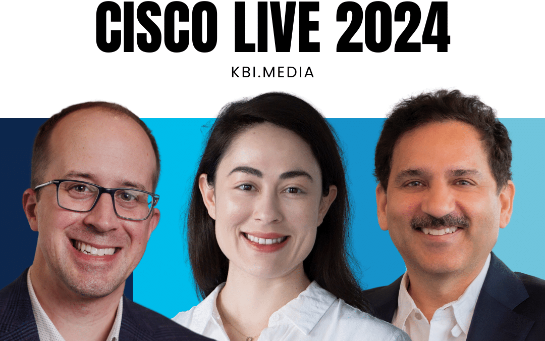 From Cisco Live 2024 Melbourne – KB On The Go | Raj Chopra, SVP & Chief Product Officer, Security Business Group, Cisco, Angelique Medina, Head of Internet Intelligence at Cisco ThousandEyes, and Matt Caulfield, VP of Product for Duo and Identity, Cisco