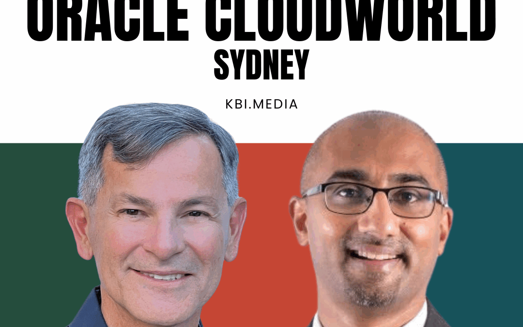 From Oracle CloudWorld Tour 2025 Sydney – KB On The Go | Juan Loaiza and Chris Chelliah