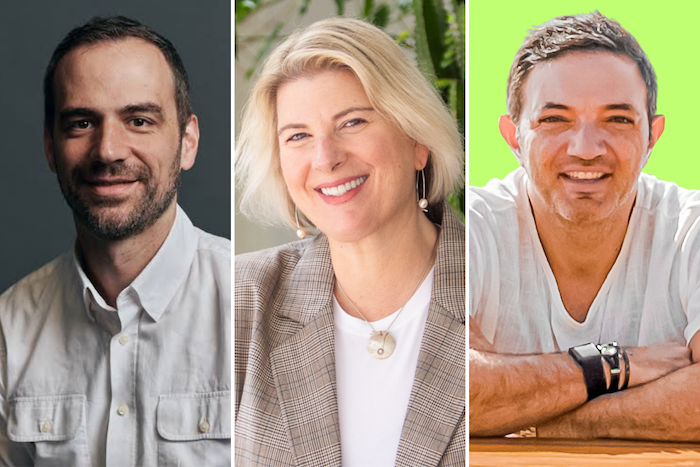 LtoR: Derek Slager, Co-founder & Co-CEO at Amperity | Kathryn Giudes, Founder and Managing Director of ORCA Opti | and Ned Shawa, Vice President & Field CTO, Solutions Engineering - APJ at Kong